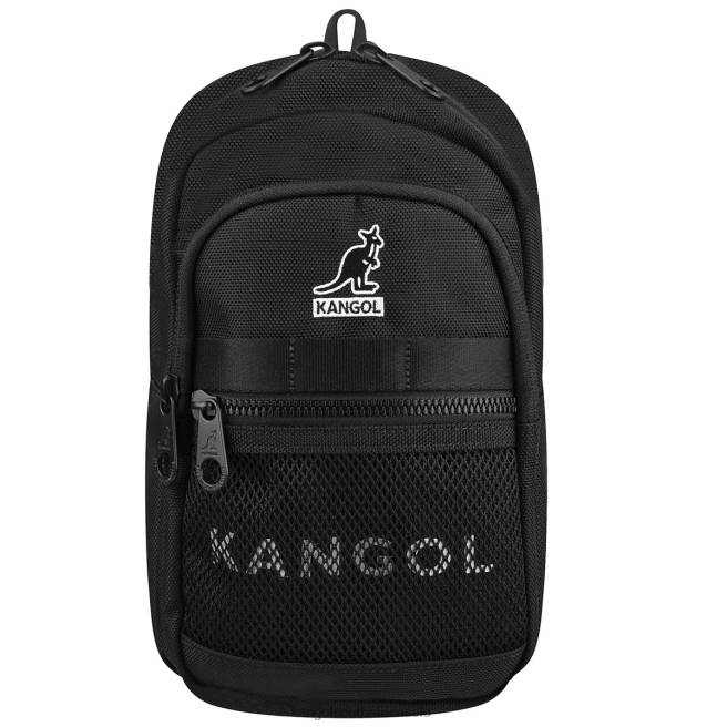 Kangol Unisex FB6D955 Icon III Sling Bag Accessories Black