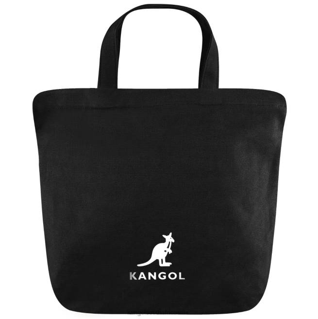 Kangol Unisex FB6D935 Eco Friendly Zippi Medium Tote Bag Accessories Black