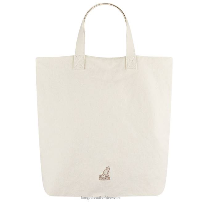 Kangol Unisex FB6D964 Reversible Paisley Tote Bag Accessories Ivory