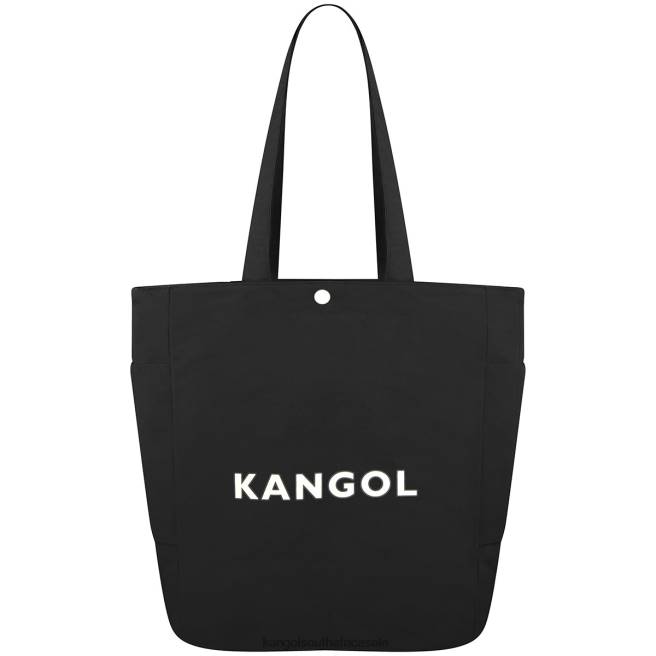 Kangol Unisex FB6D969 Jerry Shopper Tote Accessories Black/Off White