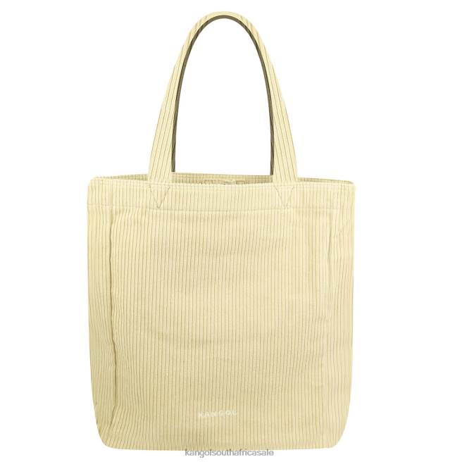 Kangol Unisex FB6D974 Cord V Shoulder Tote Accessories Beige