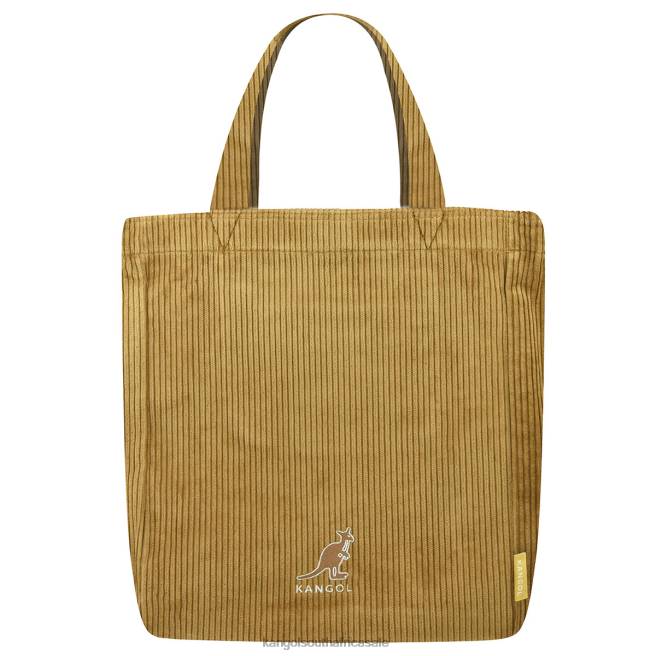 Kangol Unisex FB6D975 Cord V Shoulder Tote Accessories Brown