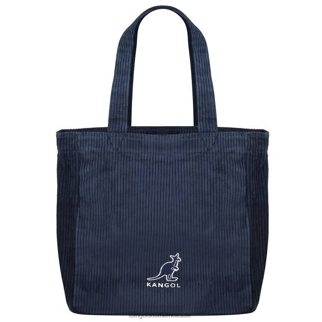 Kangol Unisex FB6D976 Cord V Shoulder Tote Accessories Navy