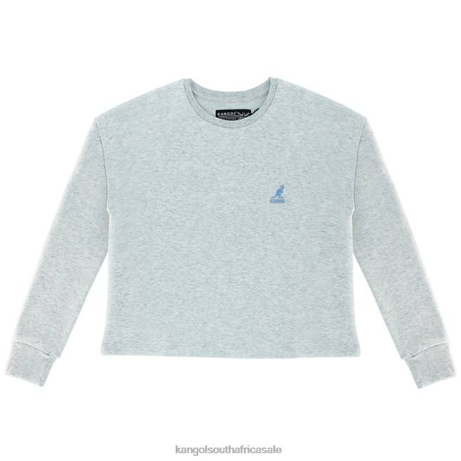 Kangol Women FB6D1173 Basic Fleece Crop Top Clothing Open Air