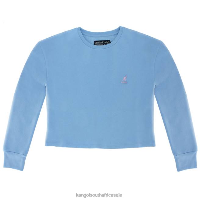 Kangol Women FB6D1173 Basic Fleece Crop Top Clothing Open Air