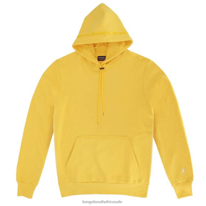 Kangol Men FB6D1156 Embroidered Hoodie Clothing Banana