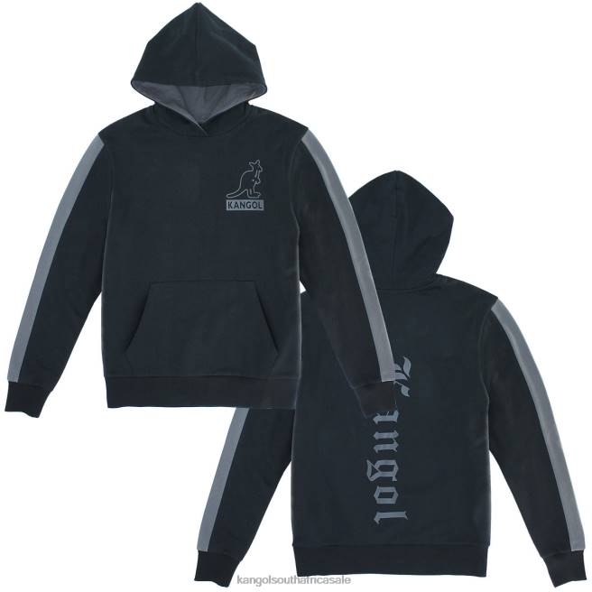 Kangol Unisex FB6D1104 Gothic Hoodie Clothing Black