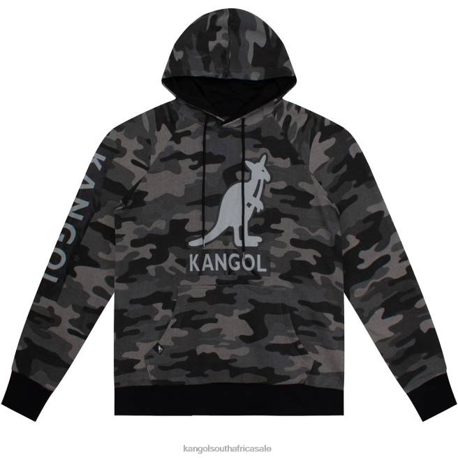 Kangol Unisex FB6D1110 Camo Hoodie Clothing Urban Camo