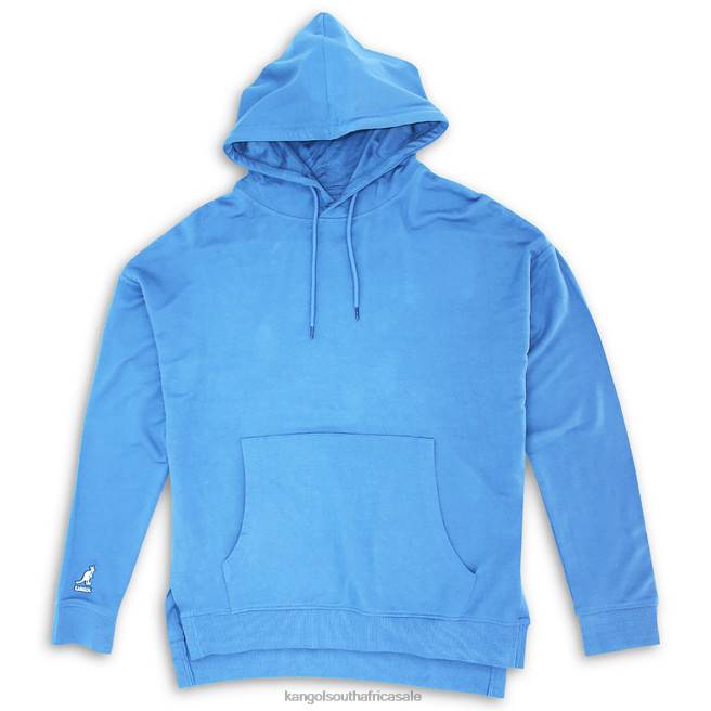 Kangol Unisex FB6D1224 Mix Match Hoodie Clothing Blue Horizon