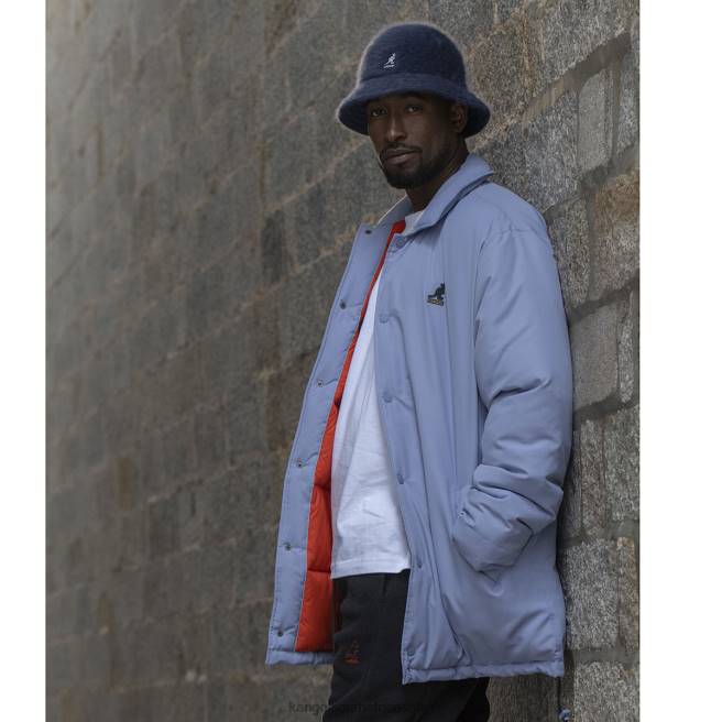 Kangol Unisex FB6D1228 Oversized Jacket Clothing Iced Lilac