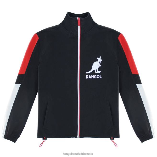 Kangol Women FB6D1177 Colorblock Jacket Clothing Black Beauty