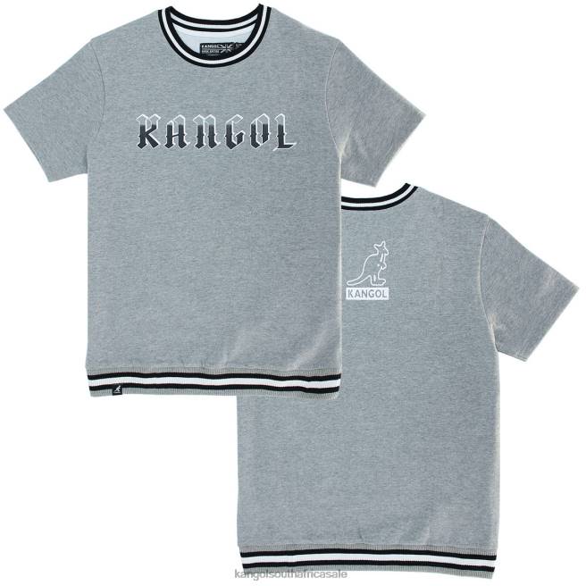 Kangol Unisex FB6D1108 Game Day Basketball Tee Clothing Grey Mix