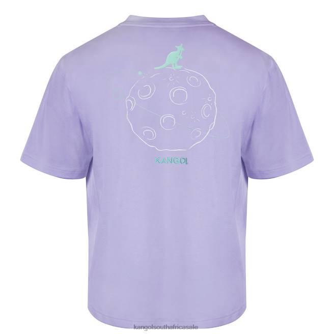 Kangol Unisex FB6D1197 Space Orbit Graphic Tee Clothing Lavender