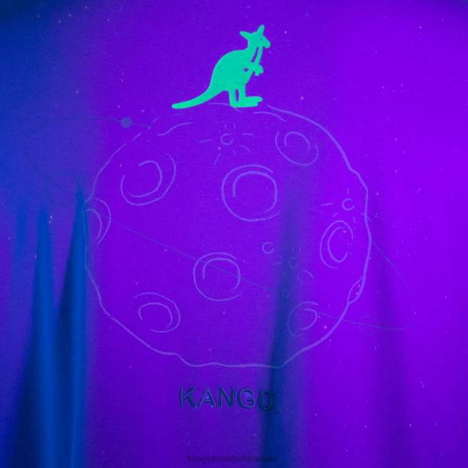 Kangol Unisex FB6D1197 Space Orbit Graphic Tee Clothing Lavender