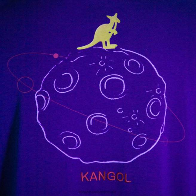 Kangol Unisex FB6D1197 Space Orbit Graphic Tee Clothing Lavender