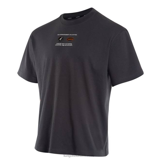 Kangol Unisex FB6D1198 Space Rocket Graphic Tee Clothing Ebony