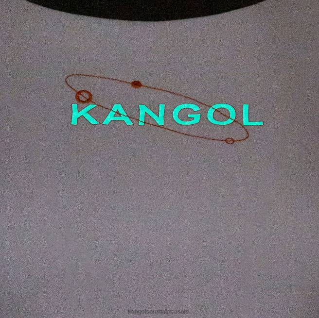 Kangol Unisex FB6D1201 Orbital Long Sleeve Tee Clothing White