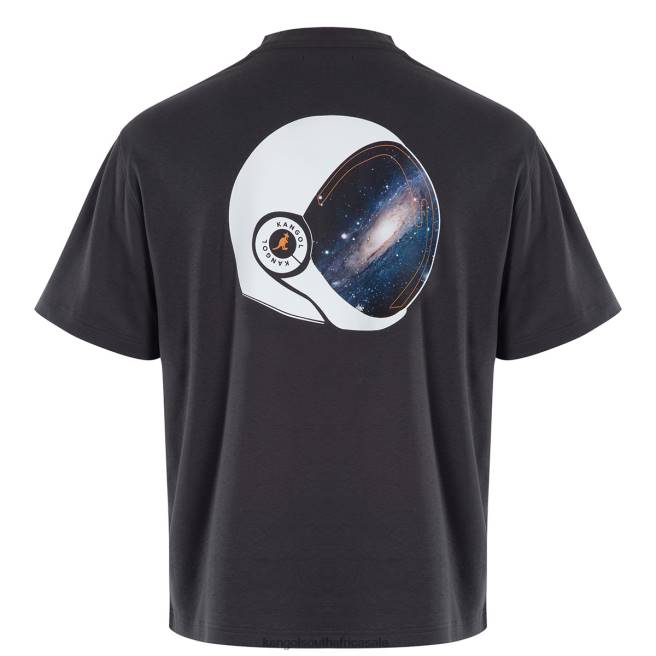 Kangol Unisex FB6D1204 Orbital Graphic Tee Clothing Ebony