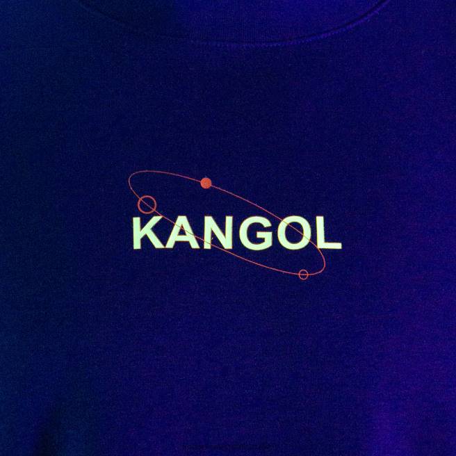 Kangol Unisex FB6D1204 Orbital Graphic Tee Clothing Ebony