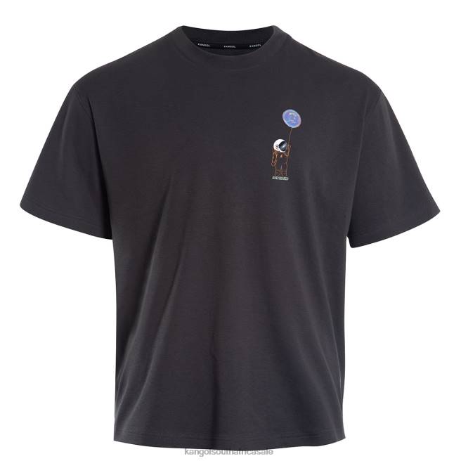 Kangol Unisex FB6D1206 Space Man Graphic Tee Clothing Ebony