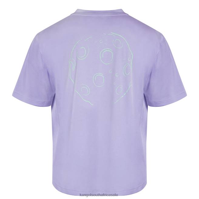 Kangol Unisex FB6D1207 Space Man Graphic Tee Clothing Lavender