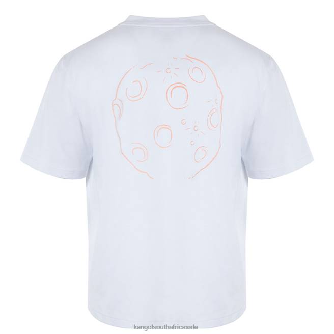 Kangol Unisex FB6D1208 Space Man Graphic Tee Clothing White