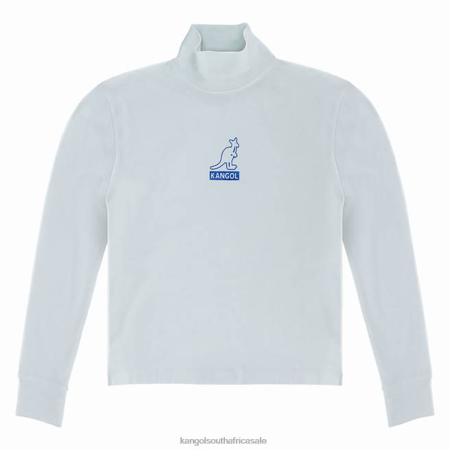Kangol Unisex FB6D1212 Foil Long Sleeve Tee Clothing White