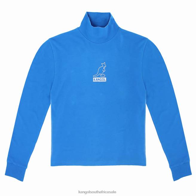 Kangol Unisex FB6D1213 Foil Long Sleeve Tee Clothing Indigo Bunting