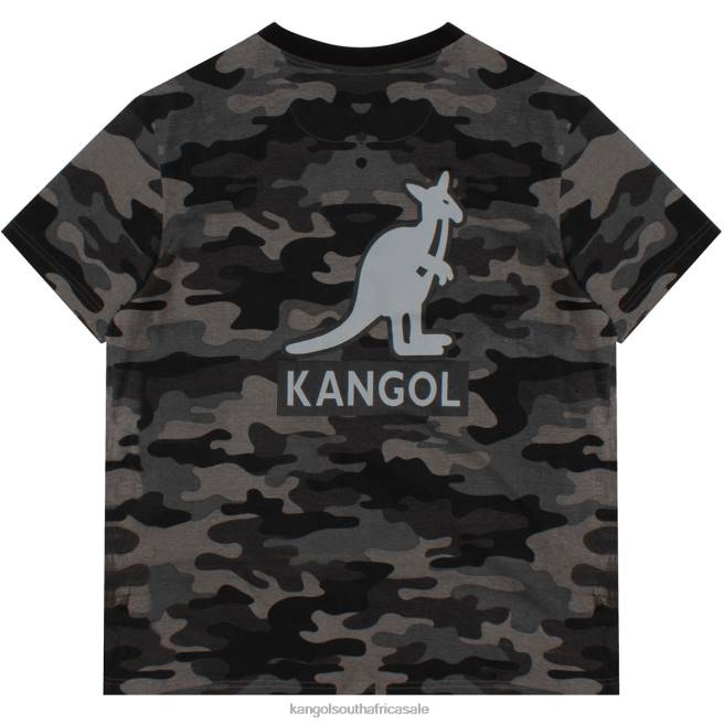 Kangol Unisex FB6D1221 Camo T-Shirt Clothing Urban Camo