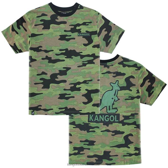 Kangol Unisex FB6D1223 Camo T-Shirt Clothing Army Camo