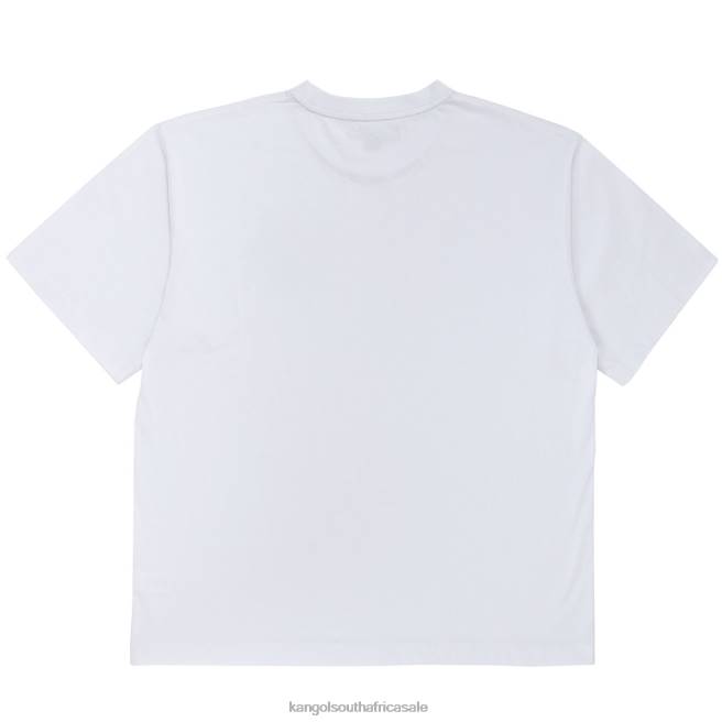 Kangol Unisex FB6D1235 From the Jump Tee Clothing White