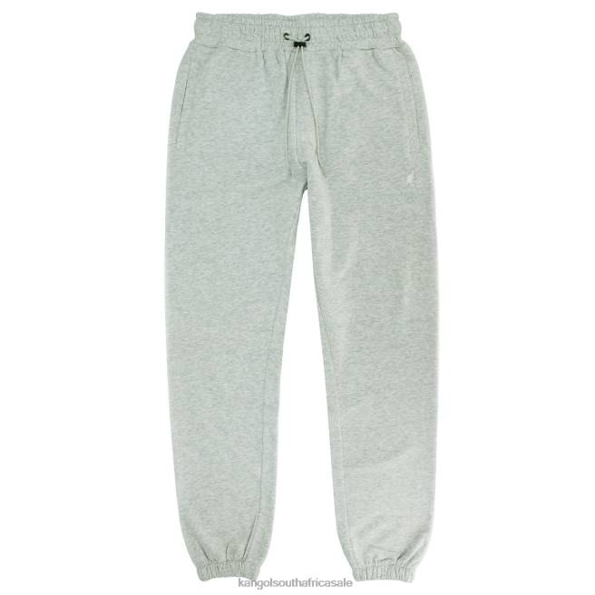 Kangol Men FB6D1060 Embroidered Jogger Pants Ash Grey