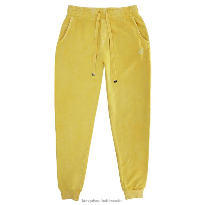 Kangol Unisex FB6D1021 Acid Wash Joggers Pants Sunstruck