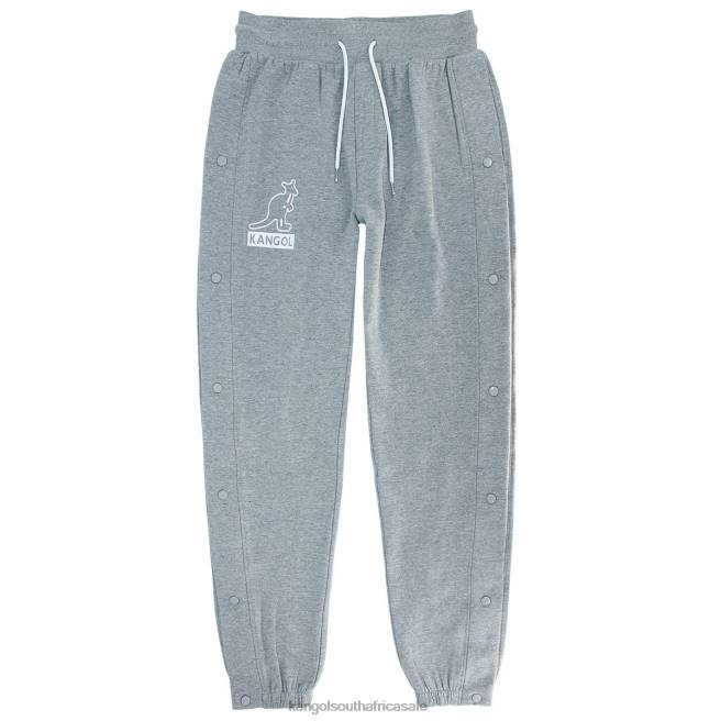 Kangol Unisex FB6D1032 Game Day Joggers Pants Grey Mix