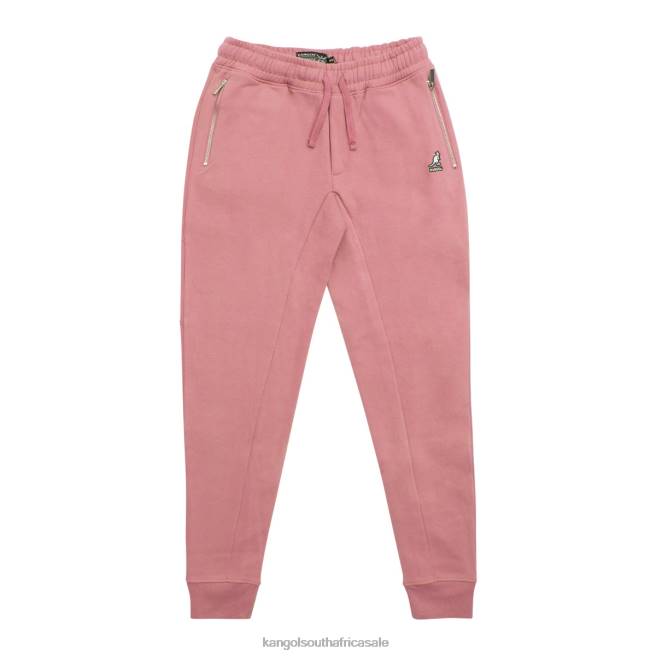 Kangol Unisex FB6D1070 Luxe Joggers Pants Mesa Rose