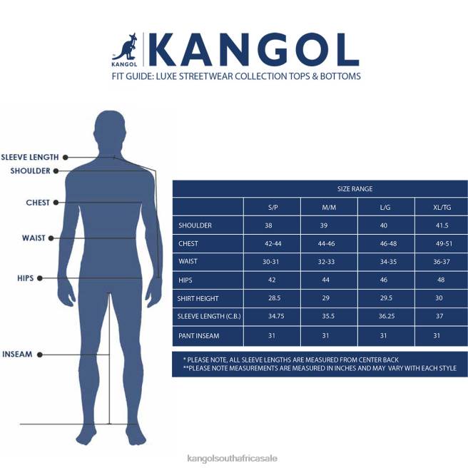 Kangol Unisex FB6D1071 Luxe Joggers Pants Lapis Blue