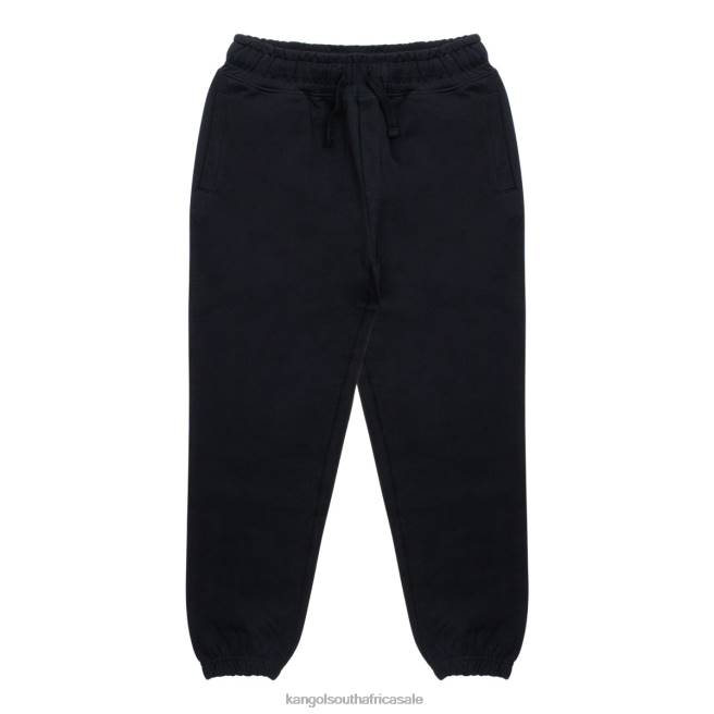Kangol Unisex FB6D1085 Luxe Perfect Jogger Pants Black Anthracite