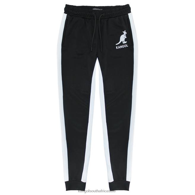 Kangol Women FB6D1048 French Terry Track Pants Pants Black Beauty