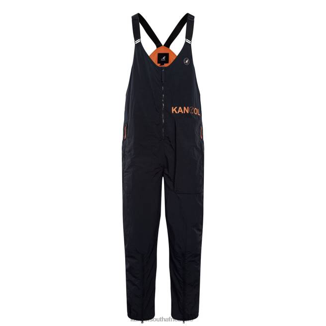 Kangol Unisex FB6D996 Out of this World Overalls Pants Black