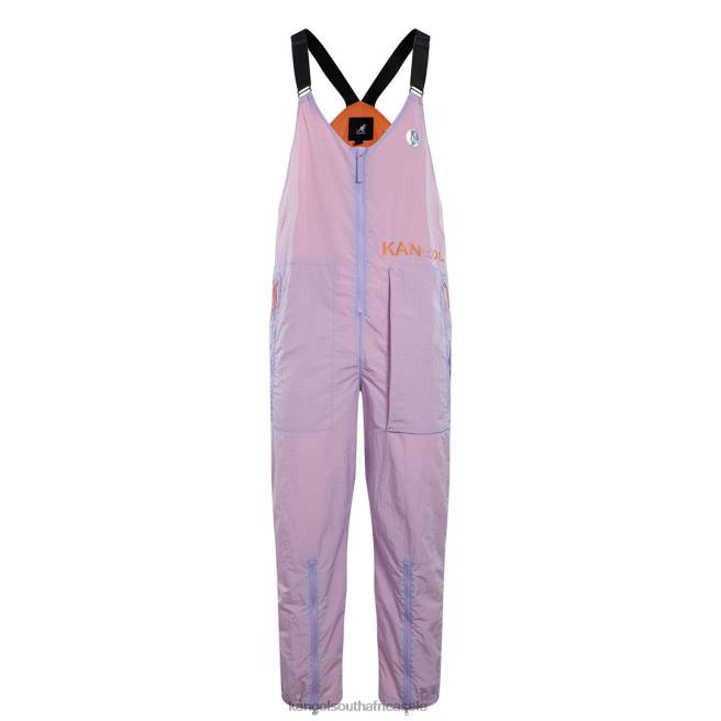 Kangol Unisex FB6D997 Out of this World Overalls Pants Lavender