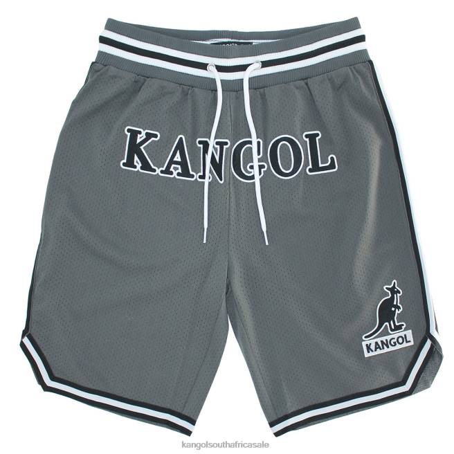 Kangol Unisex FB6D1008 Game Day Basketball Shorts Pants Grey