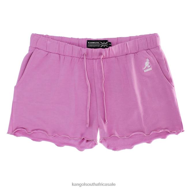 Kangol Women FB6D1074 Ruffled Shorts Pants Cyclamen